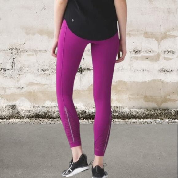 Lululemon Women's Making Moves Tight Leggings Regal Plum Size 4 - Picture 2 of 8